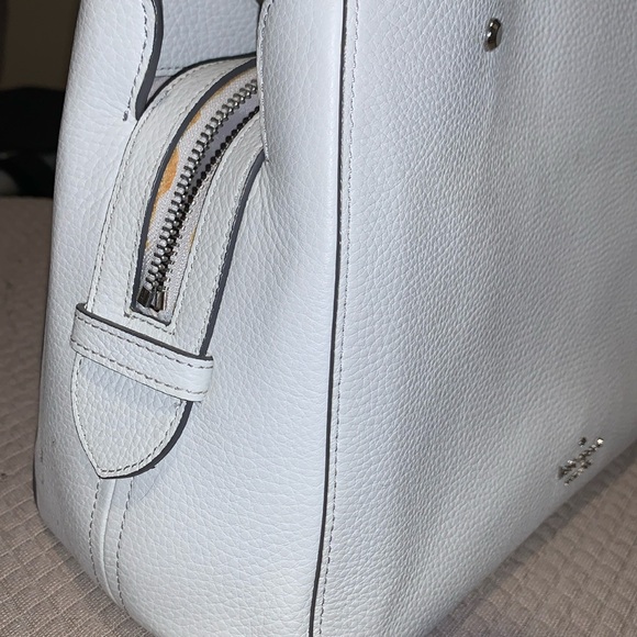 White/grey Kate Spade bag - Picture 3 of 8